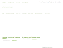Tablet Screenshot of larosainsurance.com